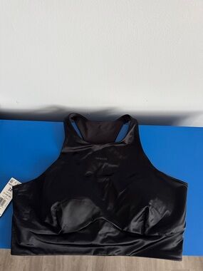 adidas x IVY PARK Shiny Black Sports Bra Top